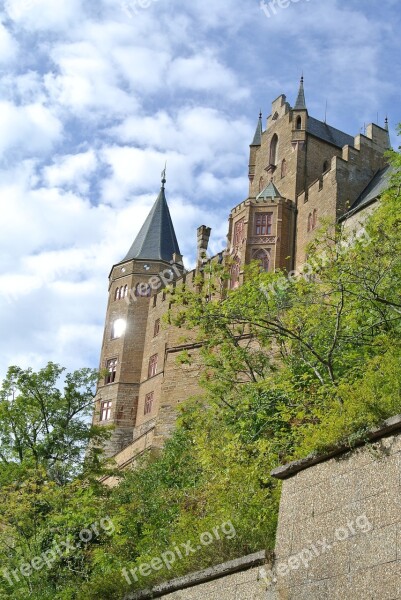 Lichtenstein Castle Sky Middle Ages Castles