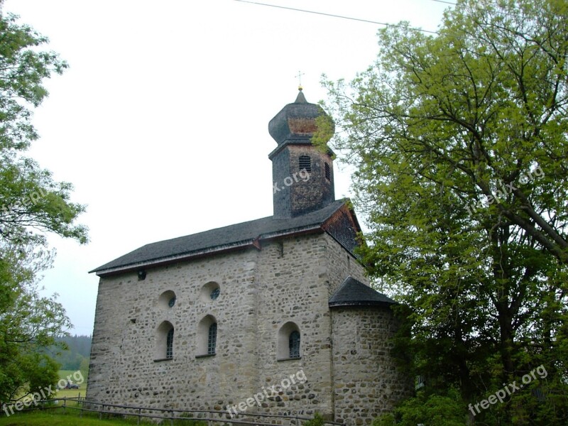 St Nicholas Emmer Ice Romanesque Romanesque Church Rhaeto Romanic