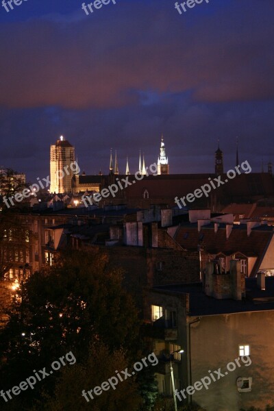 St Mary's Church Gdańsk City Free Photos