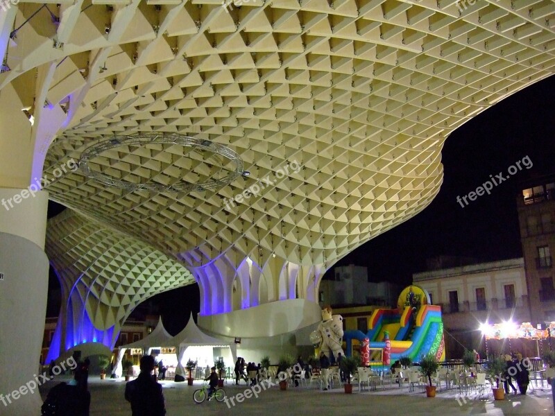 Main Square Seville Spain Andalusia Free Photos