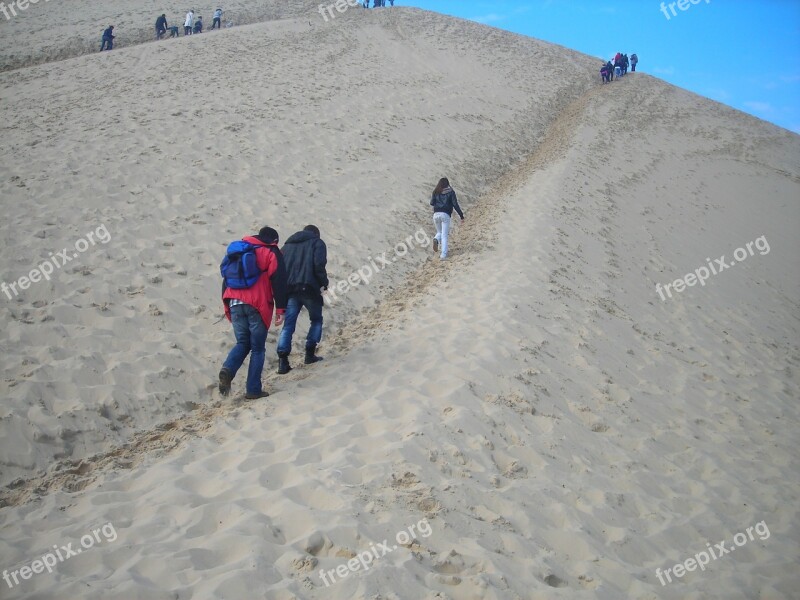 Dune Of Pilat Mount Sand Atlantic Coast Free Photos