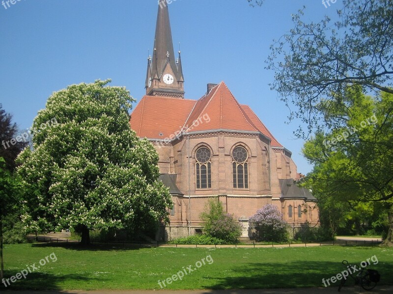 Park Castle Church Germany Churches