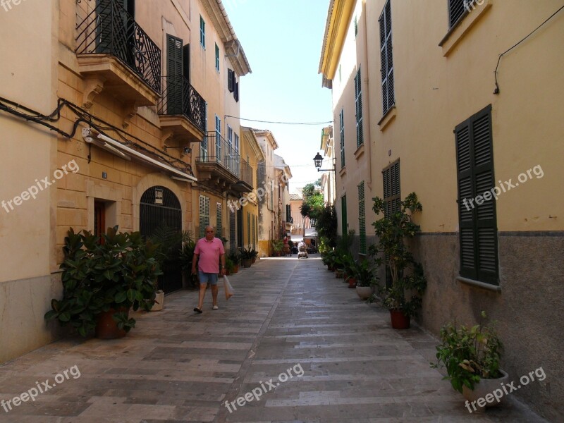 Mallorca Alcúdia Historic Center Free Photos