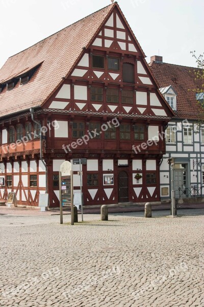 Timber Framed Building Building House Wall Facade