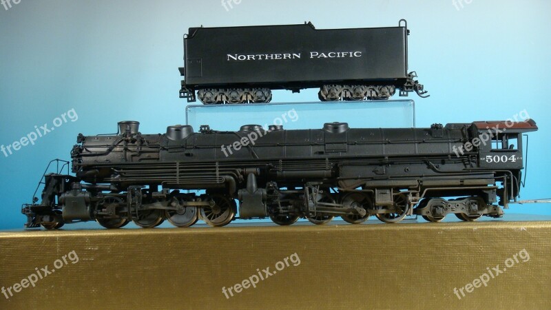 Model Railway Train Steam Locomotive Locomotive American