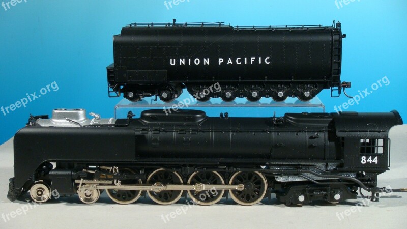 Model Railway Train Steam Locomotive Locomotive American