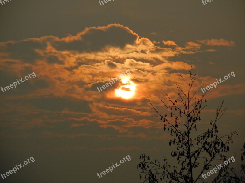 Sunrise Skies Clouds Sky Free Photos