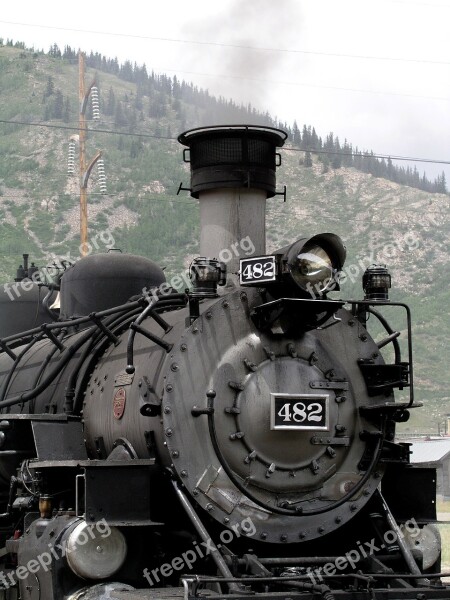 Usa Steam Locomotive Locomotive Silverton Durango Silverton Railway