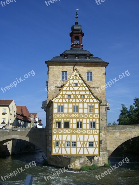 Town Hall Old Building Rottmeister Cottage Fachwerkhaus