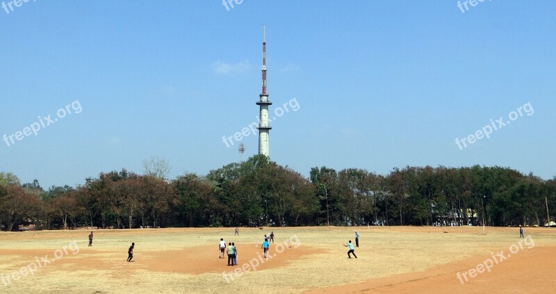 Cricket Sports Game Practice College