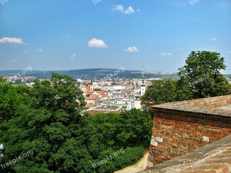 Brno Fortress Castle Castle Wall Bricks