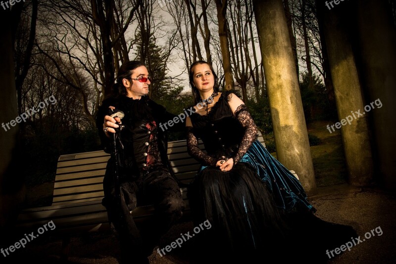 Gothic Casal Poetry Pose Beautiful