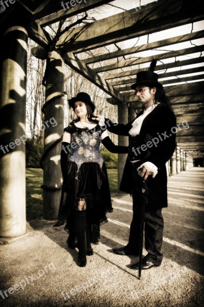 Gothic Casal Poetry Pose Beautiful