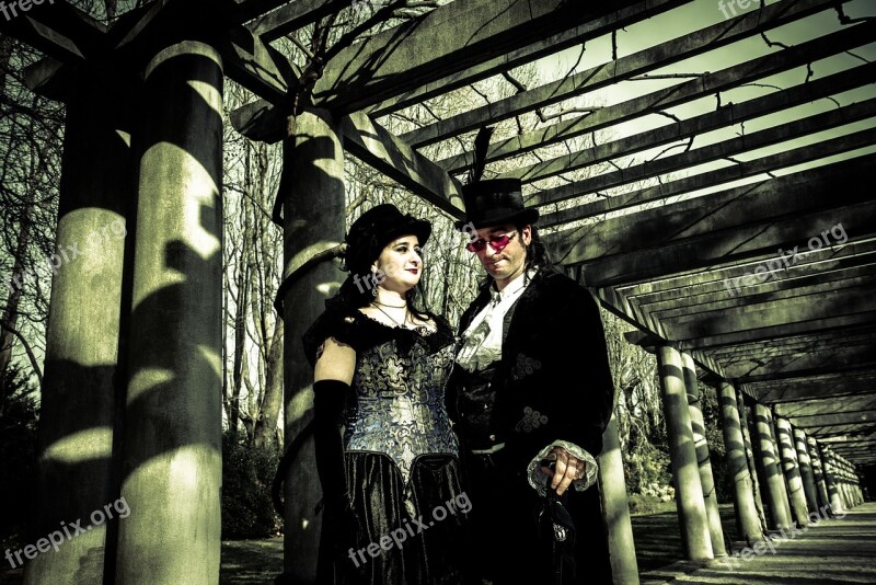 Gothic Casal Poetry Pose Beautiful