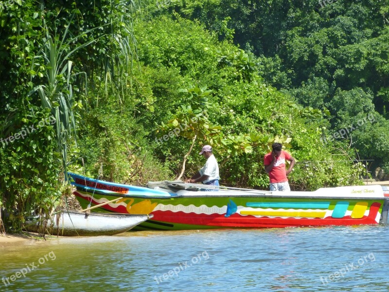 Boat Sri Lanka Beach Fisherman Free Photos