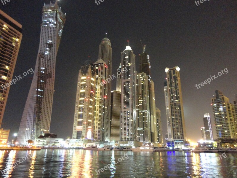 Dubai Skyscrapers High-rises United Arab Emirates Uae