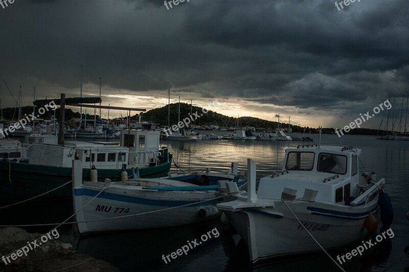 Clouds Dark Clouds Clouds Form Cloud At Dusk