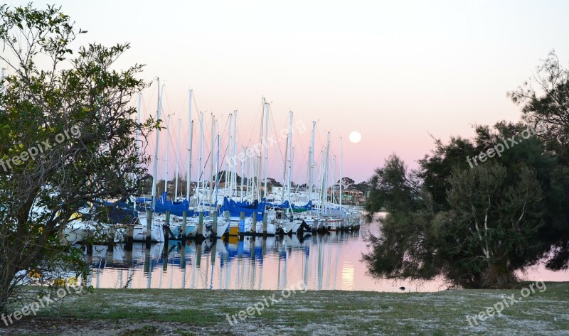 Sunset Australia Yachts Water Yacht