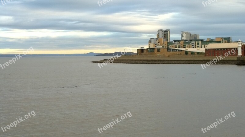 Granton Edinburgh Scotland Sky Clouds