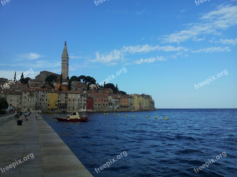 Croatia Sea Rovinj Water Adriatic Sea