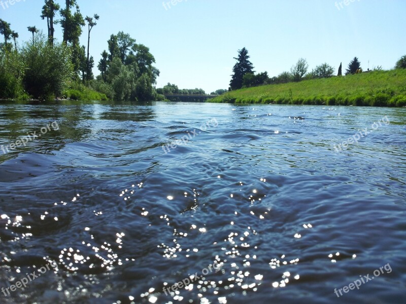 River Water Current Camp Nature