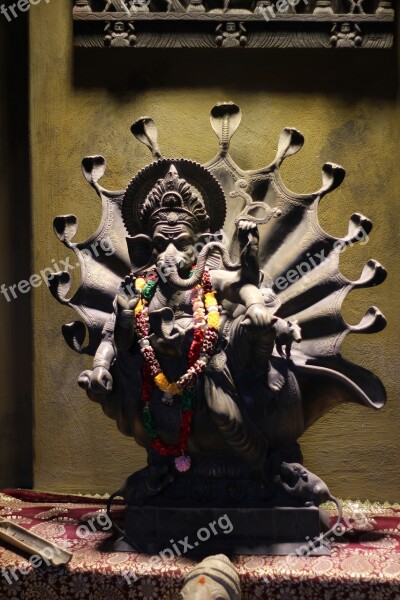 Ganesha Temple Prague Zoo Free Photos