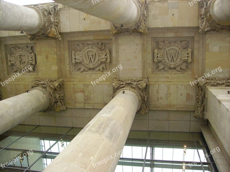 Monument Blanket Perspective Bundestag Architecture