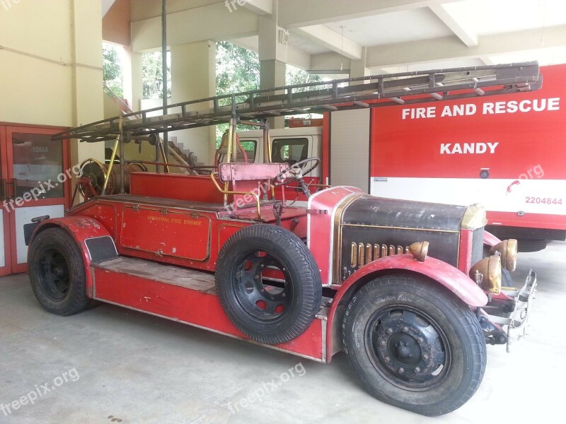 Sri Lanka Fire Oldtimer Free Photos