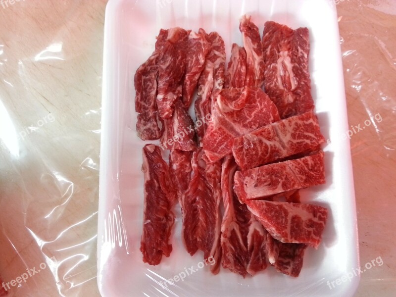 Meat Beef Packaging Meat Free Photos