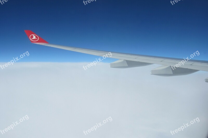 Clouds Aircraft Above The Clouds Aviation Wing