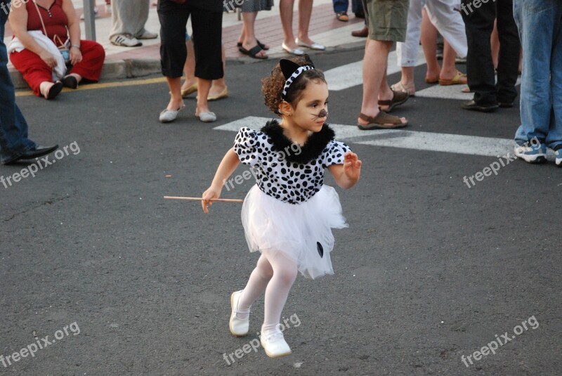 Child Costume Cat Feline Cute