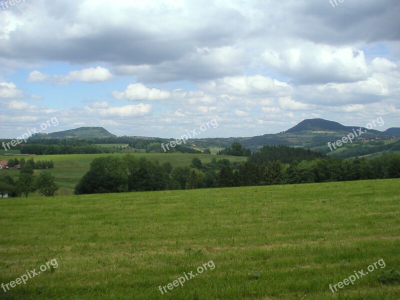 Two Kaiser Mountains Rechberg Stuifen Staufer Country Swabian Alb