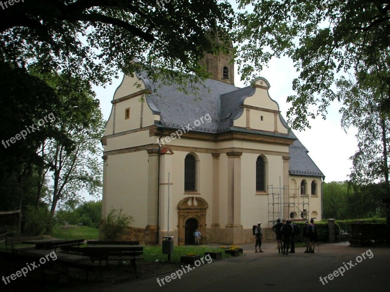 Pilgrimage Church Of St Mary St Mary's Church Hohenrechberg Kaiserberg Staufer Country