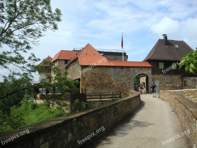 Ruin Hohenrechberg Rechberg Burgruine House Of Hohenstaufen Hohenstaufen Castle