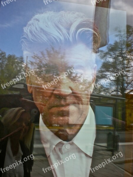 David Lynch Mirroring Storefront Photographer Stockholm