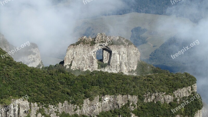 Pedra Furada Urubici Serra Free Photos