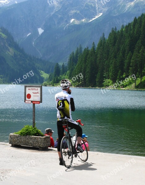 Bike Cyclists Road Bike Stop Allgäu