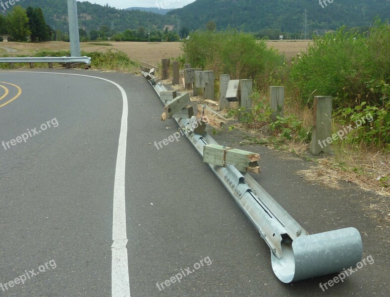 Crash Barrier Guardrail Guard Railing Side Rail Guide Rail