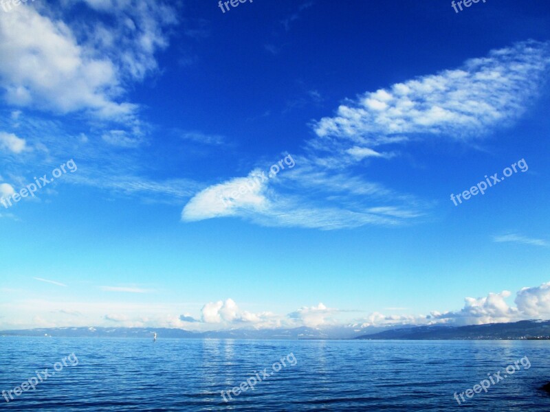 Mood Water Sky Clouds Winter