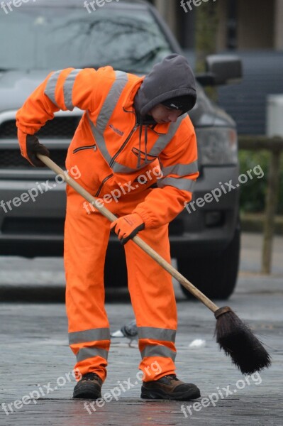 Orange Brush Wagner Cleaning People