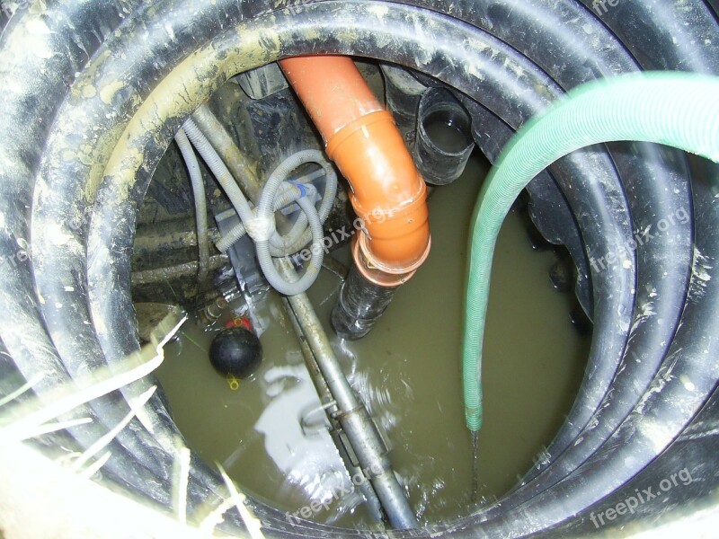 Sewage System Wastewater Waste Pipe Channel Site