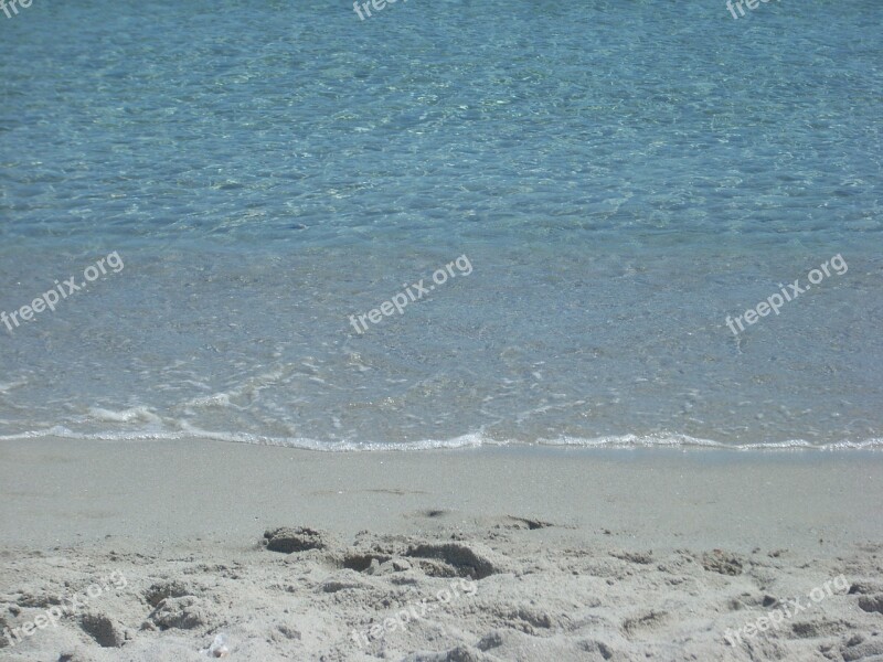 Sardinia Sea Water Summer Rocks