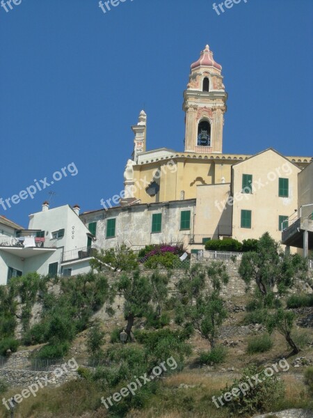 Deer Sea Liguria Free Photos