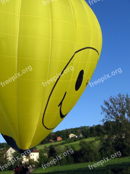 Hot Air Balloon Hot Air Balloon Ride Balloon Start Landing