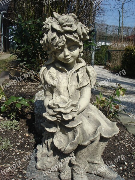 Stone Figure Garden Statue Statue Free Photos