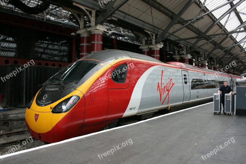 Train Bullet Train Liverpool Free Photos