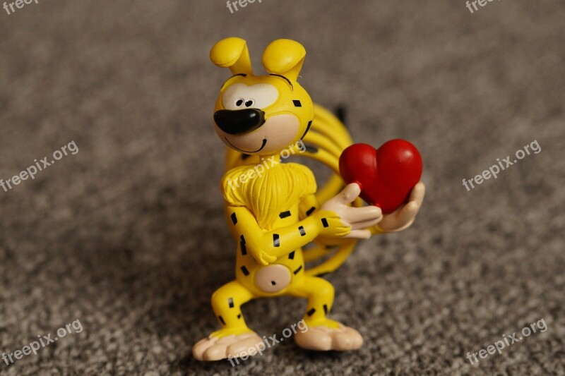 Marsupilami Comic Cartoon Cartoon Character Figure