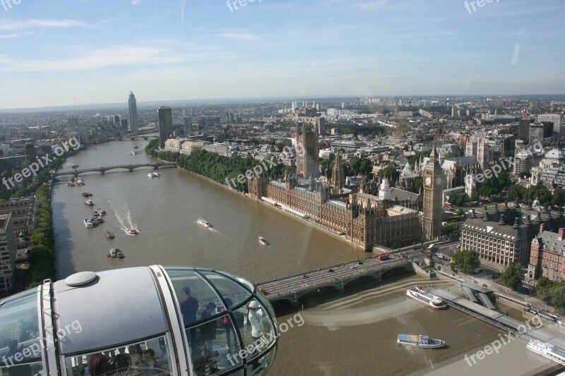 London Eye A View Of London River Thames London Free Photos