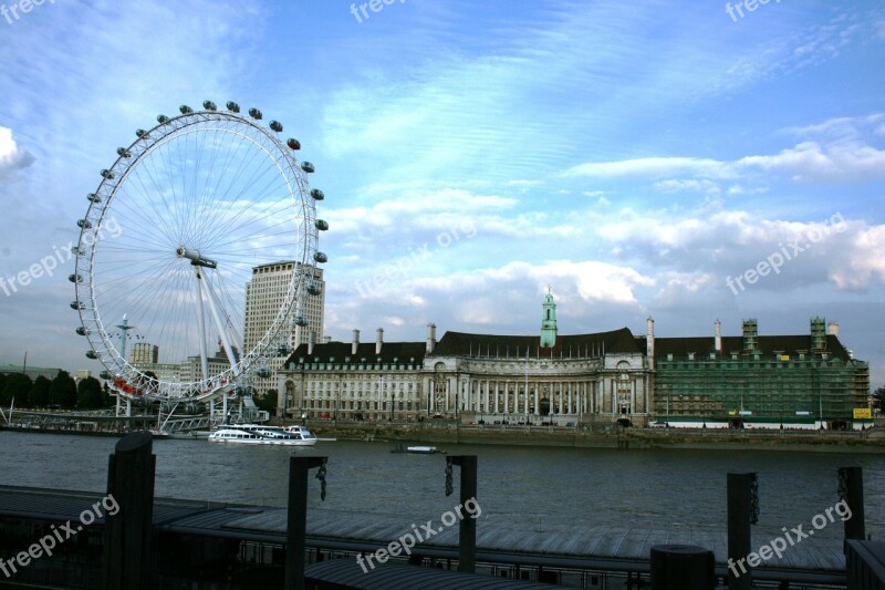 London London Eye England Thames Free Photos