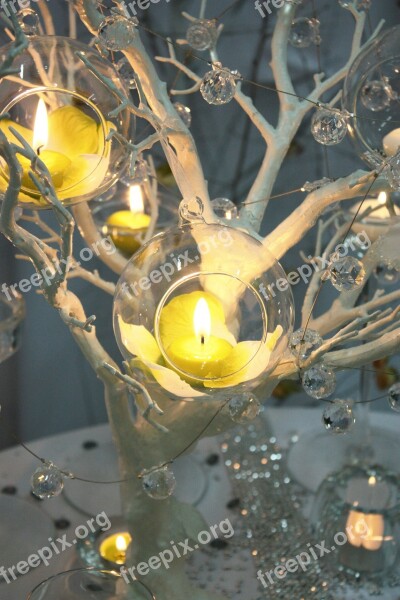 Article 1 2 Glass Candle Candles Decoration